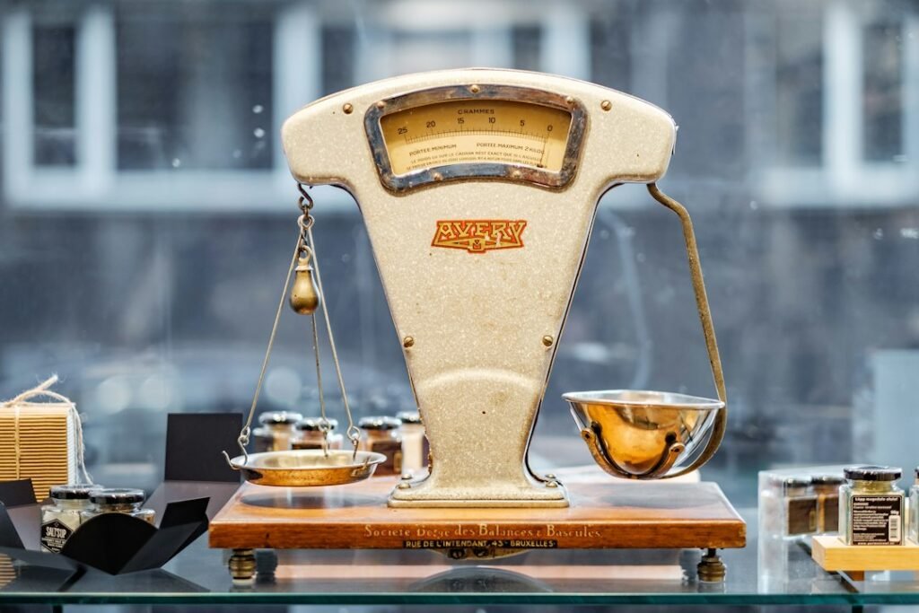 Balance scales representing Libra personality traits in astrology