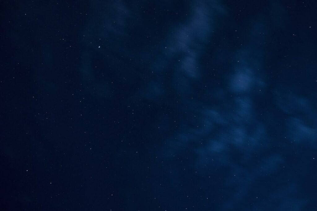 Starry night sky illustrating the twelve zodiac signs and constellations
